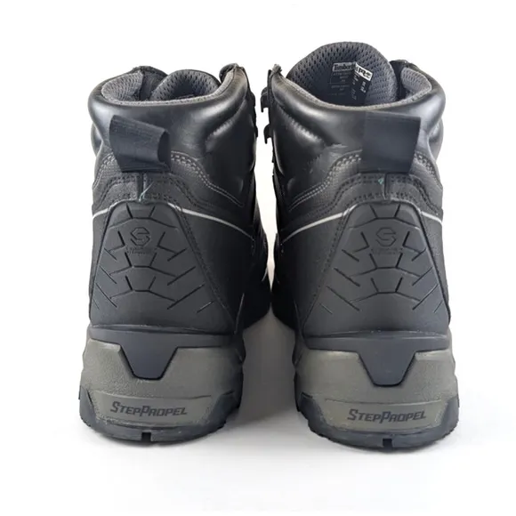 EUC Timberland PRO 6' Work Summit Black Composite Toe Boots Size Men's 12