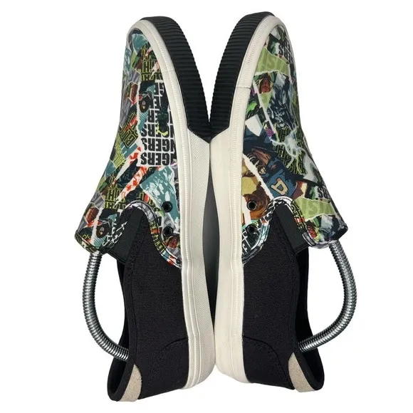EUC TOMS X Marvel Baja Slip On Limited Edition Avengers Shoes Men's Size 10.5