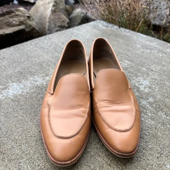 Everlane Italy The Loafer Slip On Flats Shoes Women's Size 8.5 Mustard Y…