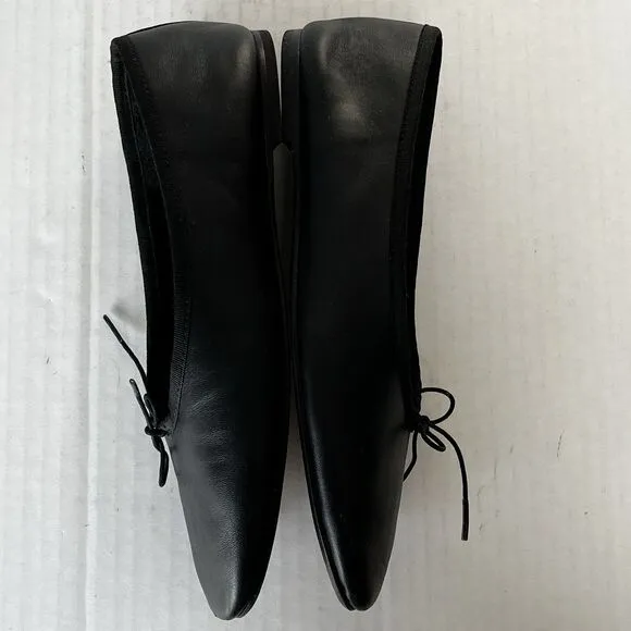 Everlane The Day Ballet Flat Womens Soft Italian Leather Slip On Casual Shoes 7