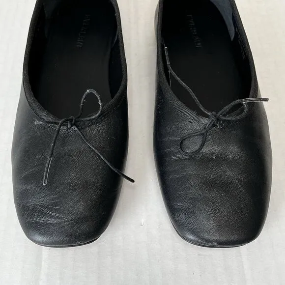 Everlane The Day Ballet Flat Womens Soft Italian Leather Slip On Casual Shoes 7