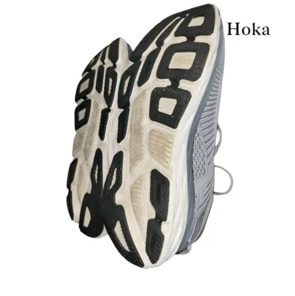 EXTRA WIDE Hoka Bondi 7 Gray Athletic Running Tennis Shoe Sneaker Men 13 4E XW