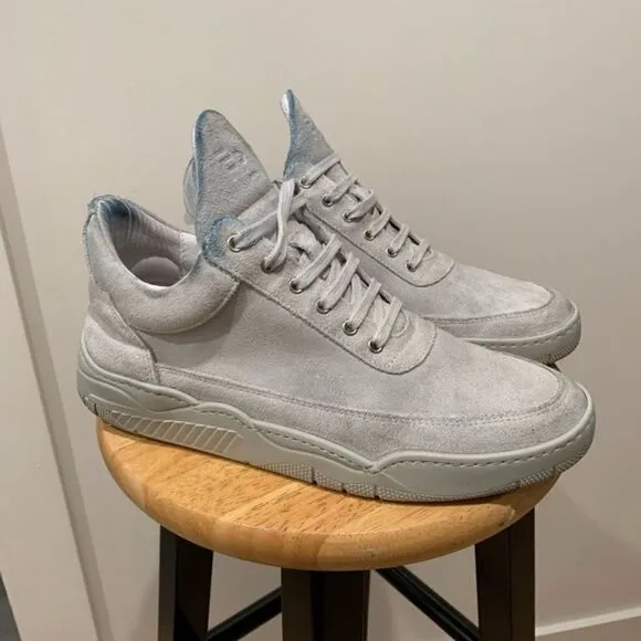 Filling Pieces Shoes Low Top Ghost Tone Size EU 44 US 10
