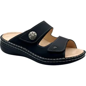 FINN COMFORT MOOREA BLACK SLIDE SHOES SANDALS SZ 41 / US SZ 10 - 10.5