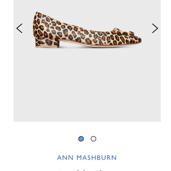 ✔️FIRM PRICE.     Ann Mashburn Leopard Print Women's Shoes