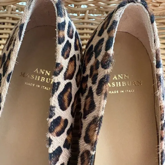 ✔️FIRM PRICE.     Ann Mashburn Leopard Print Women's Shoes