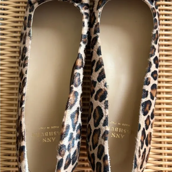 ✔️FIRM PRICE.     Ann Mashburn Leopard Print Women's Shoes