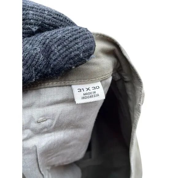 Flint and Tinder 365‎ Slim Fit Chino Pant in Green Huckberry Casual, Size 31x29