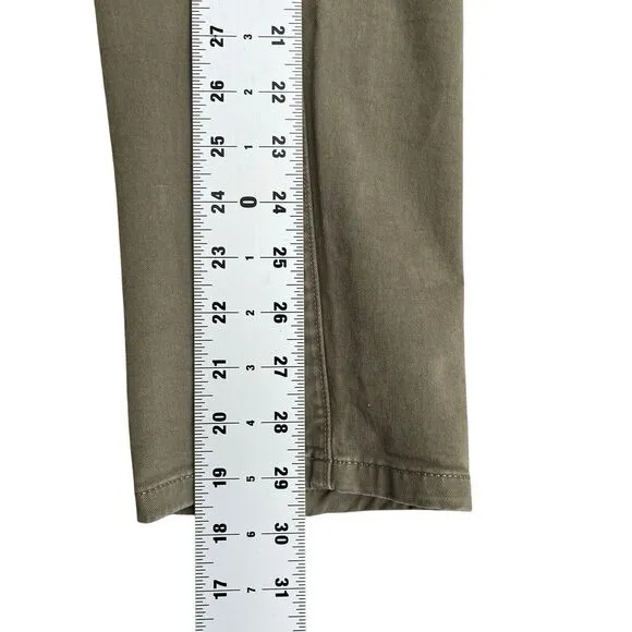 Flint and Tinder 365‎ Slim Fit Chino Pant in Green Huckberry Casual, Size 31x29