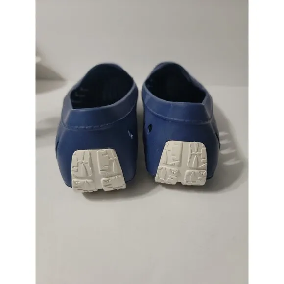 Floaters Mens Size 11 Navy Blue Country Club Driver Water Boat Shoes Rubber