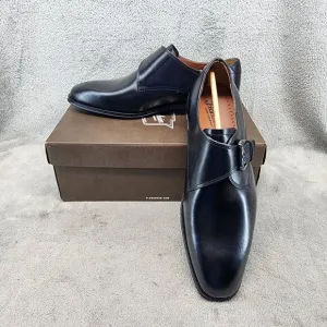 Florsheim Shoes Mens Size 8 3E Black Leather Belfast PT Monk Strap *NWT*