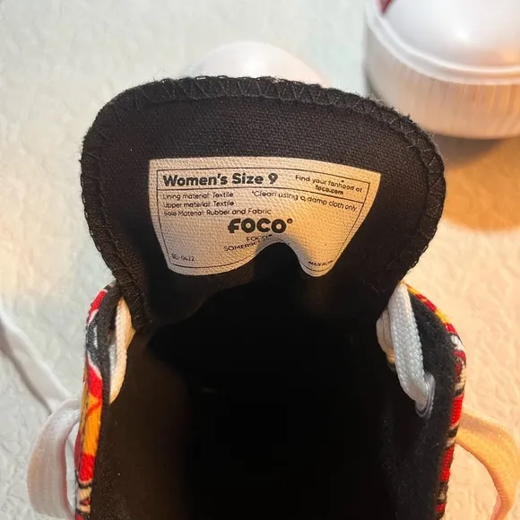 Foco Kansas City Chiefs Mens shoes size 9 taylor swift travis kelce