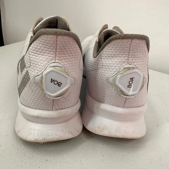 FootJoy FJ White Fuel BOA Spikeless Golf Shoes Size 10 Extra Wide
