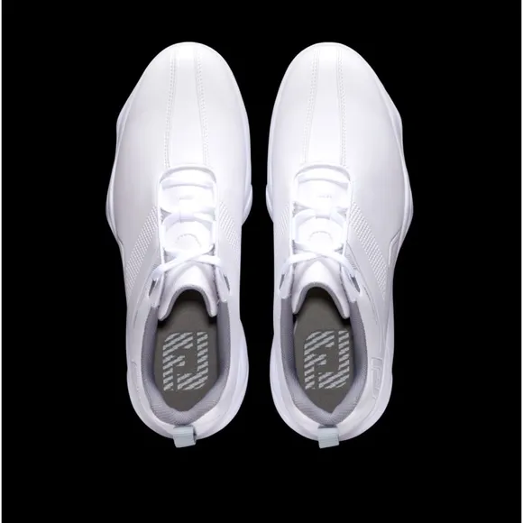 FootJoy Mens eComfort Golf Shoes WHITE  W/Pulsar Cleats Size 8 Wide #1 Golf Shoe