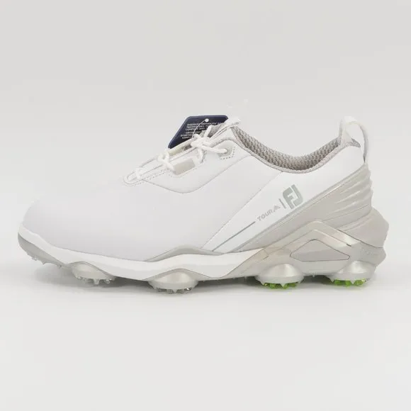 FootJoy Men's Tour Alpha 'White Gray Lime' 55505 Golf Multi Size EXTRA WIDE