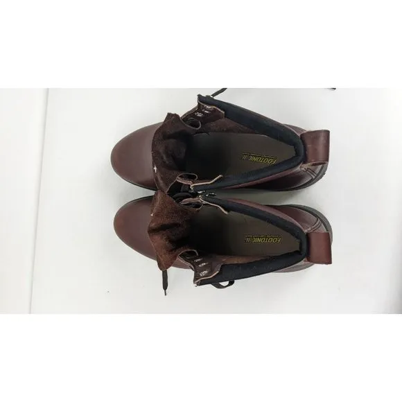 Footonic II Brown Leather Work Boots 10.5 3E 750-1