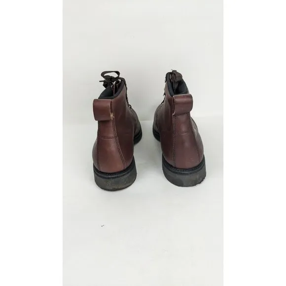 Footonic II Brown Leather Work Boots 10.5 3E 750-1