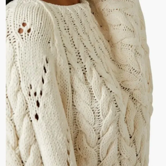 FP Sandre Cable Knit Sweater