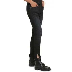 Frame Le Shape High Rise Skinny Black Denim Jeans Size 26 NWT