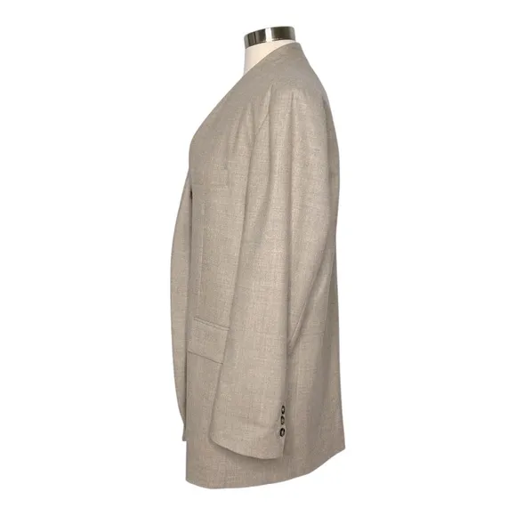 Frankie Shop Wool-Blend Wrap Blazer MISSING BELT NWT M/L