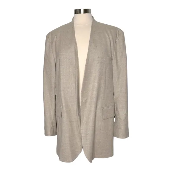 Frankie Shop Wool-Blend Wrap Blazer MISSING BELT NWT M/L