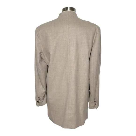 Frankie Shop Wool-Blend Wrap Blazer MISSING BELT NWT M/L