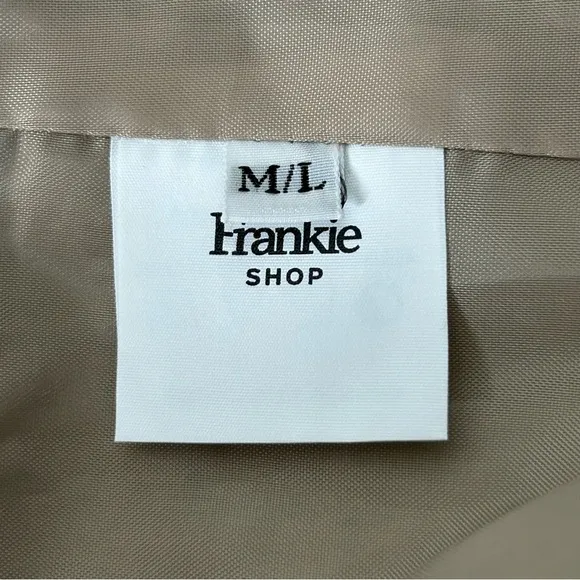 Frankie Shop Wool-Blend Wrap Blazer MISSING BELT NWT M/L