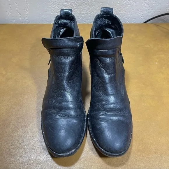 Freda Salvador Black Star Jodhpur Leather Boots Size 8.5 Women