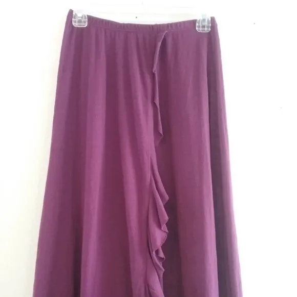 Free People Beach Faux Wrap Ruffle Flounce Maxi Skirt/Dress