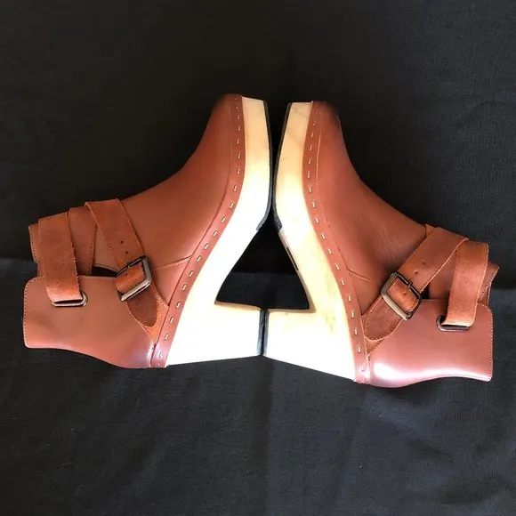 Free People Bungalow Clog Boots Sz EU 38