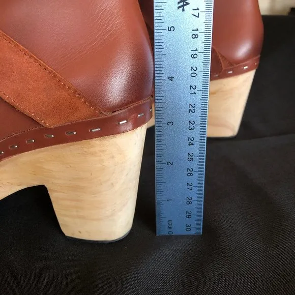 Free People Bungalow Clog Boots Sz EU 38