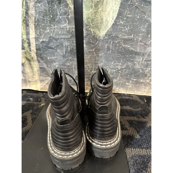 Free People Carter Lace-Up Boots Size 39