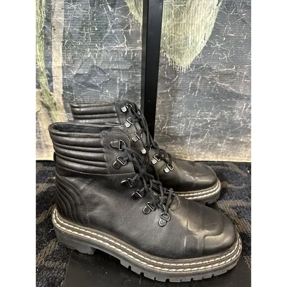 Free People Carter Lace-Up Boots Size 39