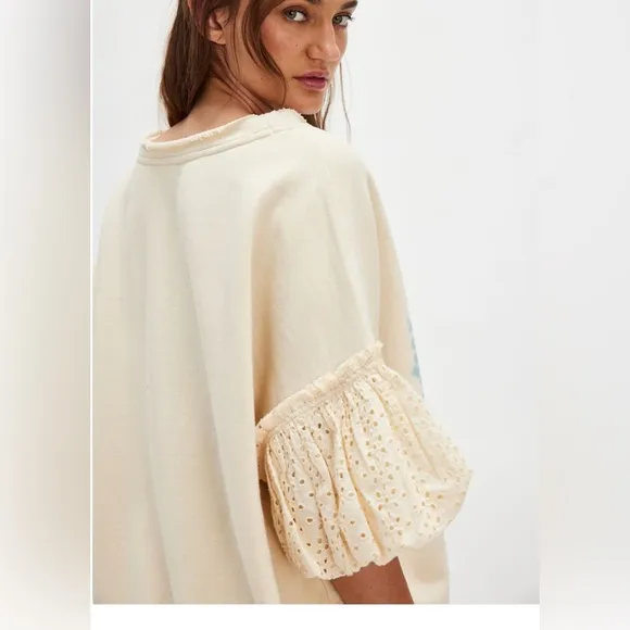Free people Doily Sweatshirt