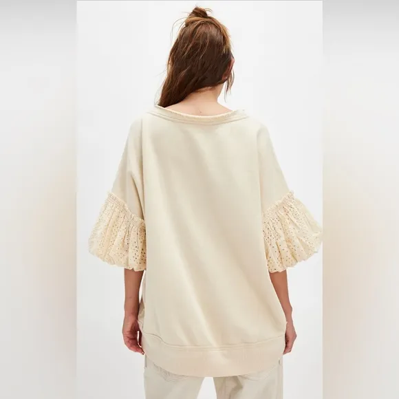 Free people Doily Sweatshirt
