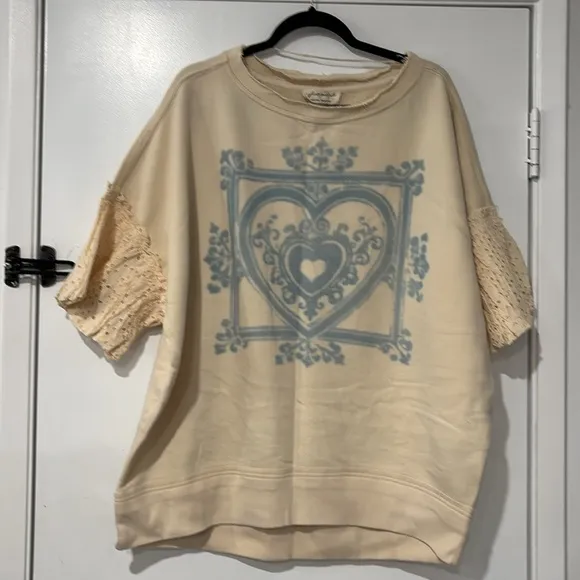 Free people Doily Sweatshirt