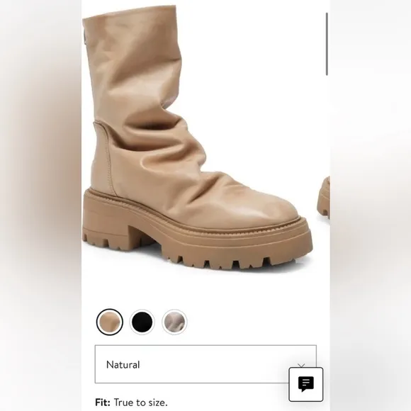 Free People Emma Platform Combat Boot in EU Size 37 🔥🔥
