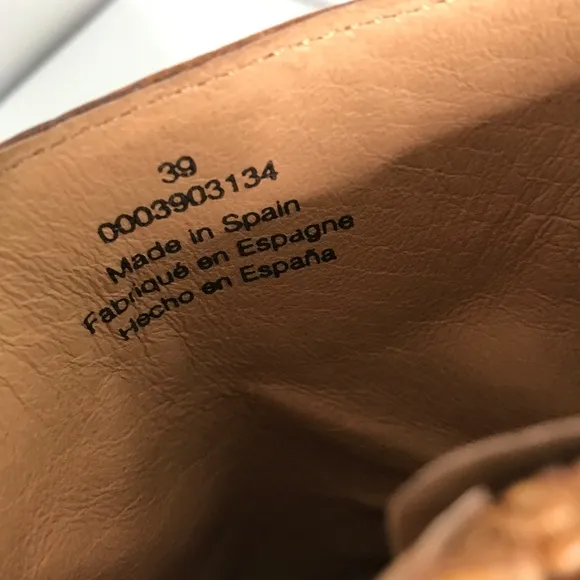 Free People Grunge Platform Boots Brown Womens 39