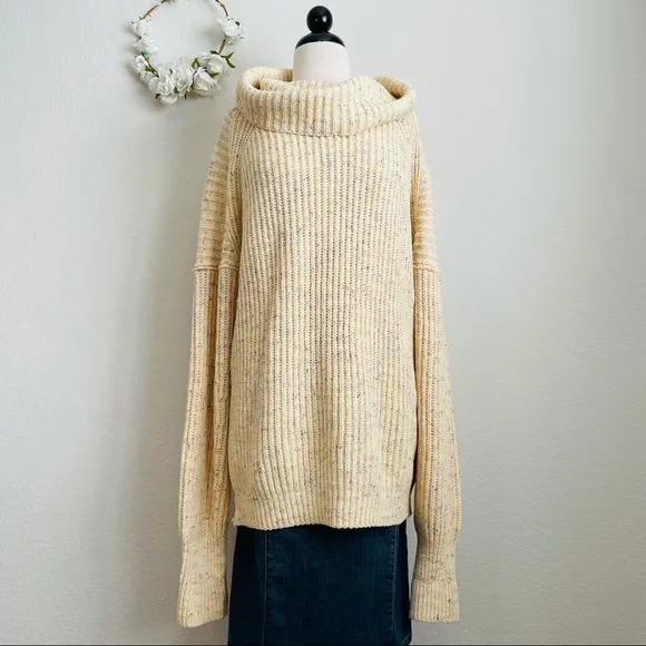 Free People Oversized Pullover Sweater