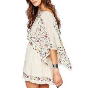 FREE PEOPLE Women’s Frida Embroidered Mini Dress