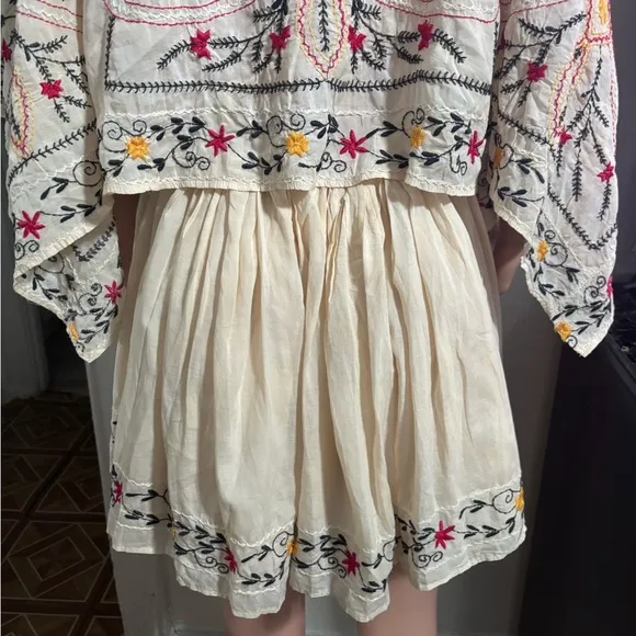 FREE PEOPLE Women’s Frida Embroidered Mini Dress