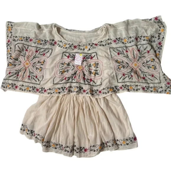 FREE PEOPLE Women’s Frida Embroidered Mini Dress