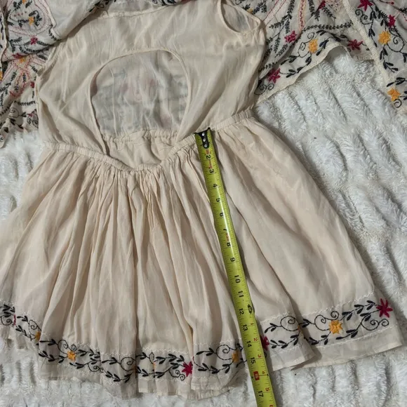 FREE PEOPLE Women’s Frida Embroidered Mini Dress