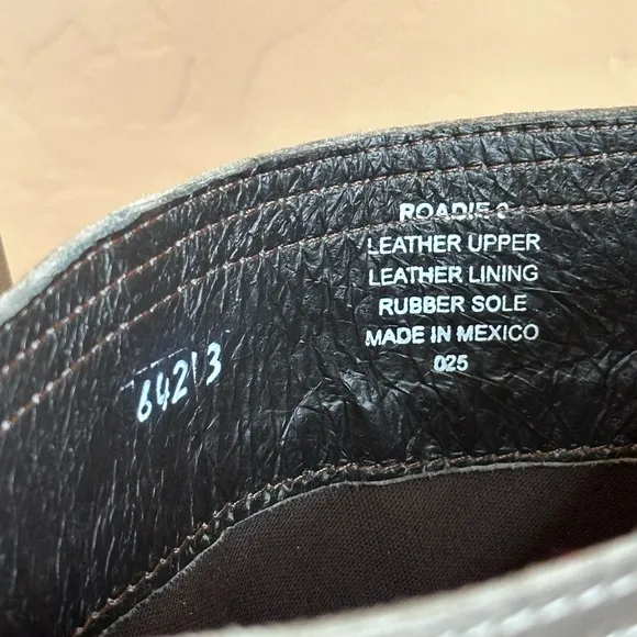 Freebird Roadie Boots Size 8