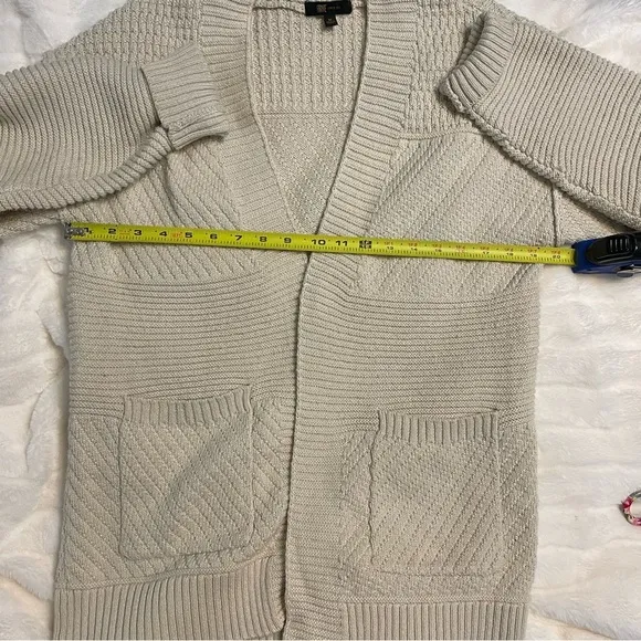 FRYE | Chunky knit open cardigan sweater