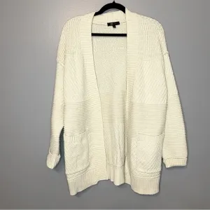 FRYE | Chunky knit open cardigan sweater