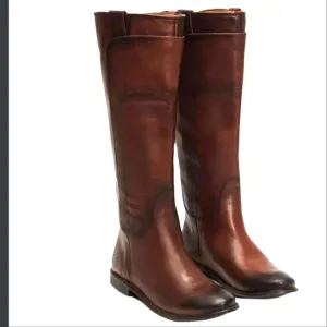 Frye Paige Leather Knee High Riding Tall Boots In Cognac sz 6 Brand New!!