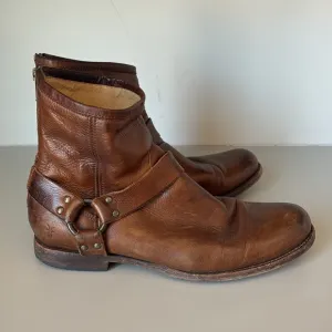 Frye Phillip Harness Boots Size 10D