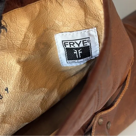 Frye Phillip Harness Boots Size 10D
