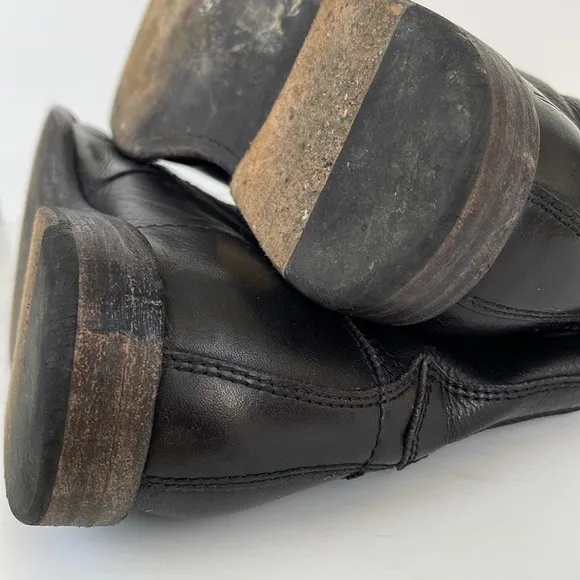 Frye Phillip Lace Up Work Boots Size 11 Black